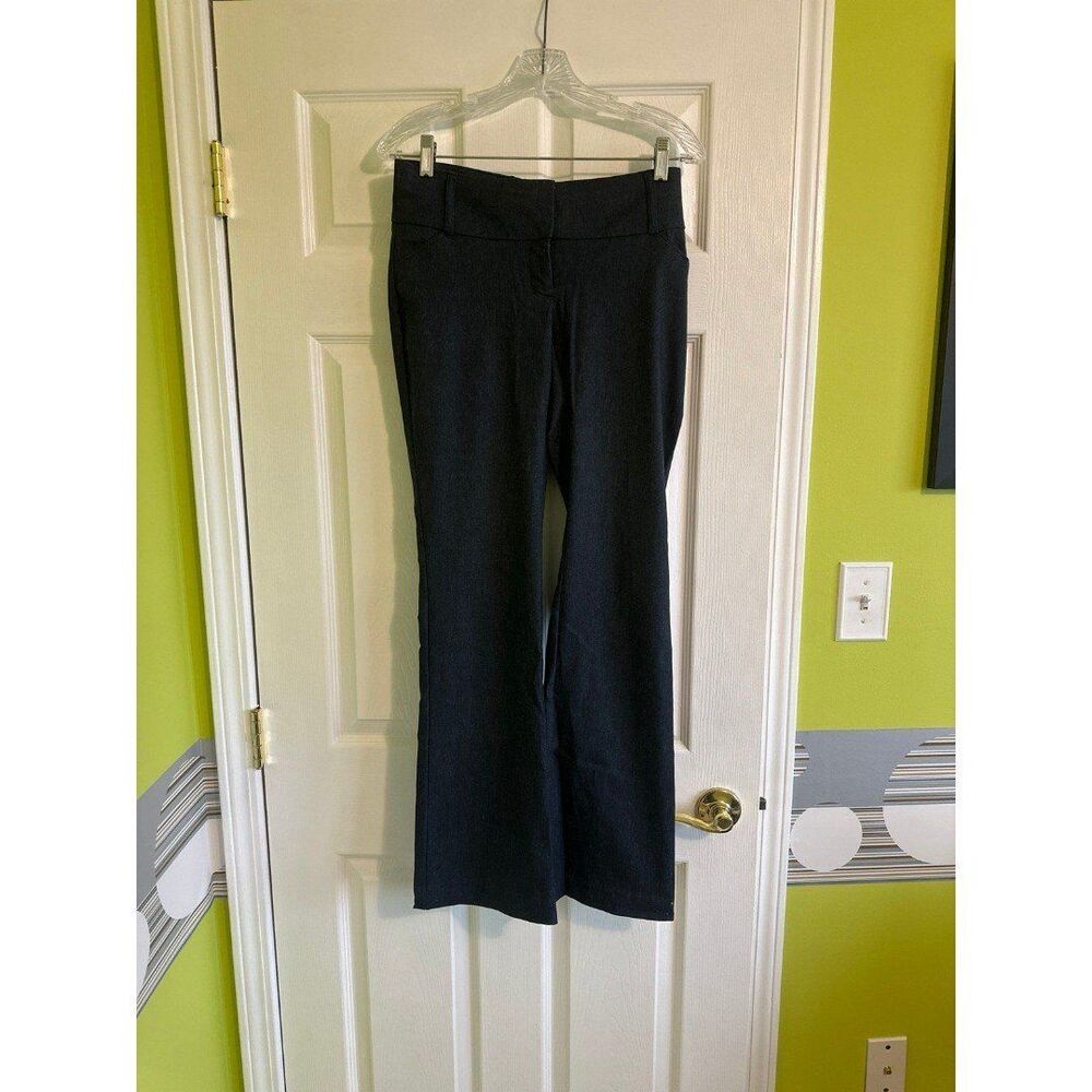 Alfani Dress Work Pants Size 2 Low Rise Wide Leg Preowned